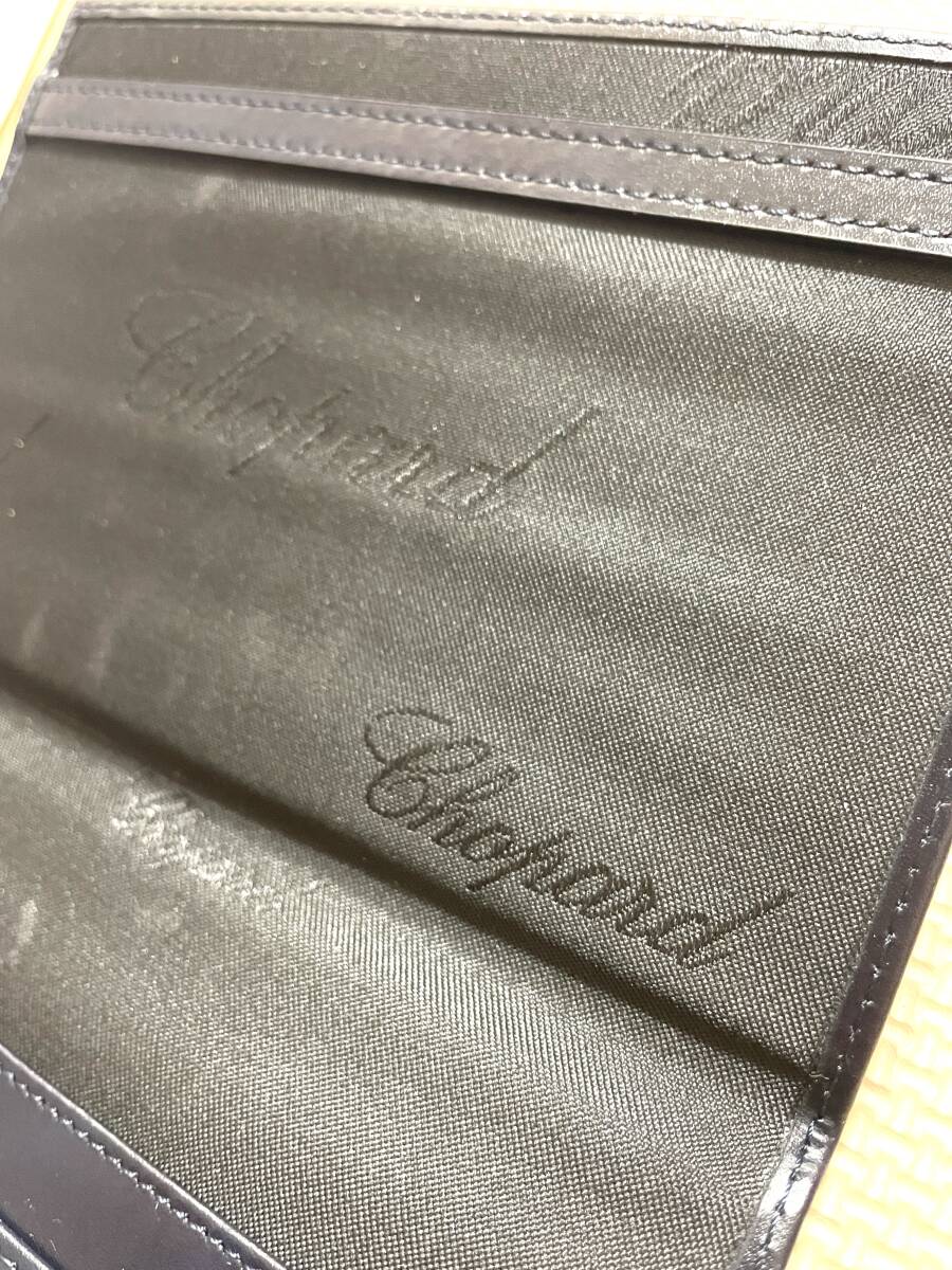 ●Chopard ショパール 保証書ケース 二つ折り カードケースに♪●当時物の画像8