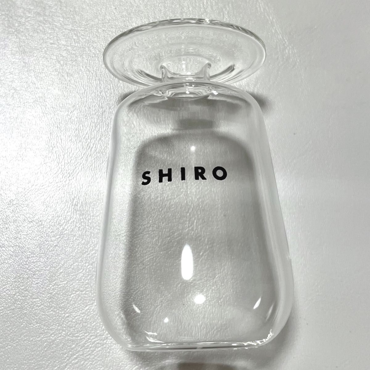 未使用 非売品 shiro ディフューザー グラスベース ミニ