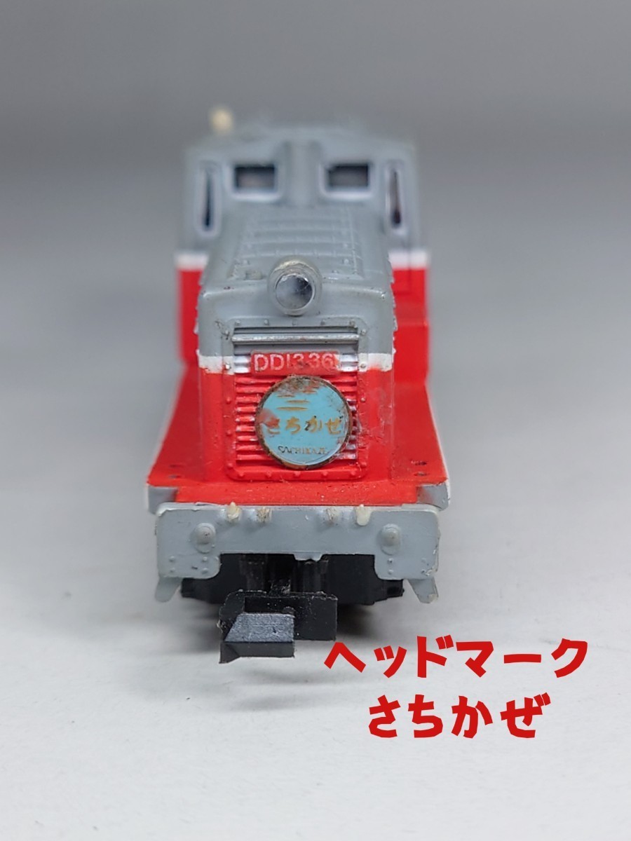 [ rare ] N gauge Tommy na in scale DD13 type diesel locomotive National Railways new painting HN-503 that time thing [70~80 period about ] power car M car [ head Mark ]