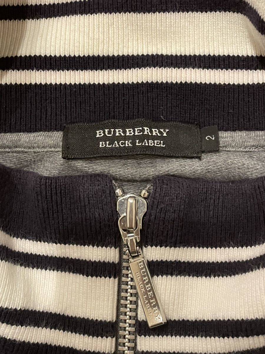 【美品】BURBERRY BLACK LABEL バーバリー ブルゾン 胸ロゴワッペン 10周年記念_画像8