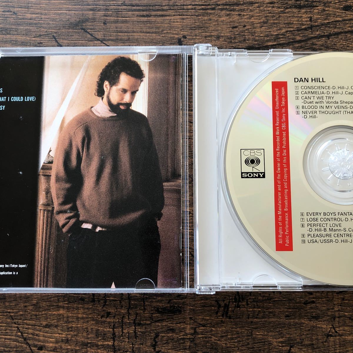 セール！★送料無料★ダン・ヒル★とまどい★Dan Hill★AOR★国内盤CD★ ケース新品に交換済★_画像2