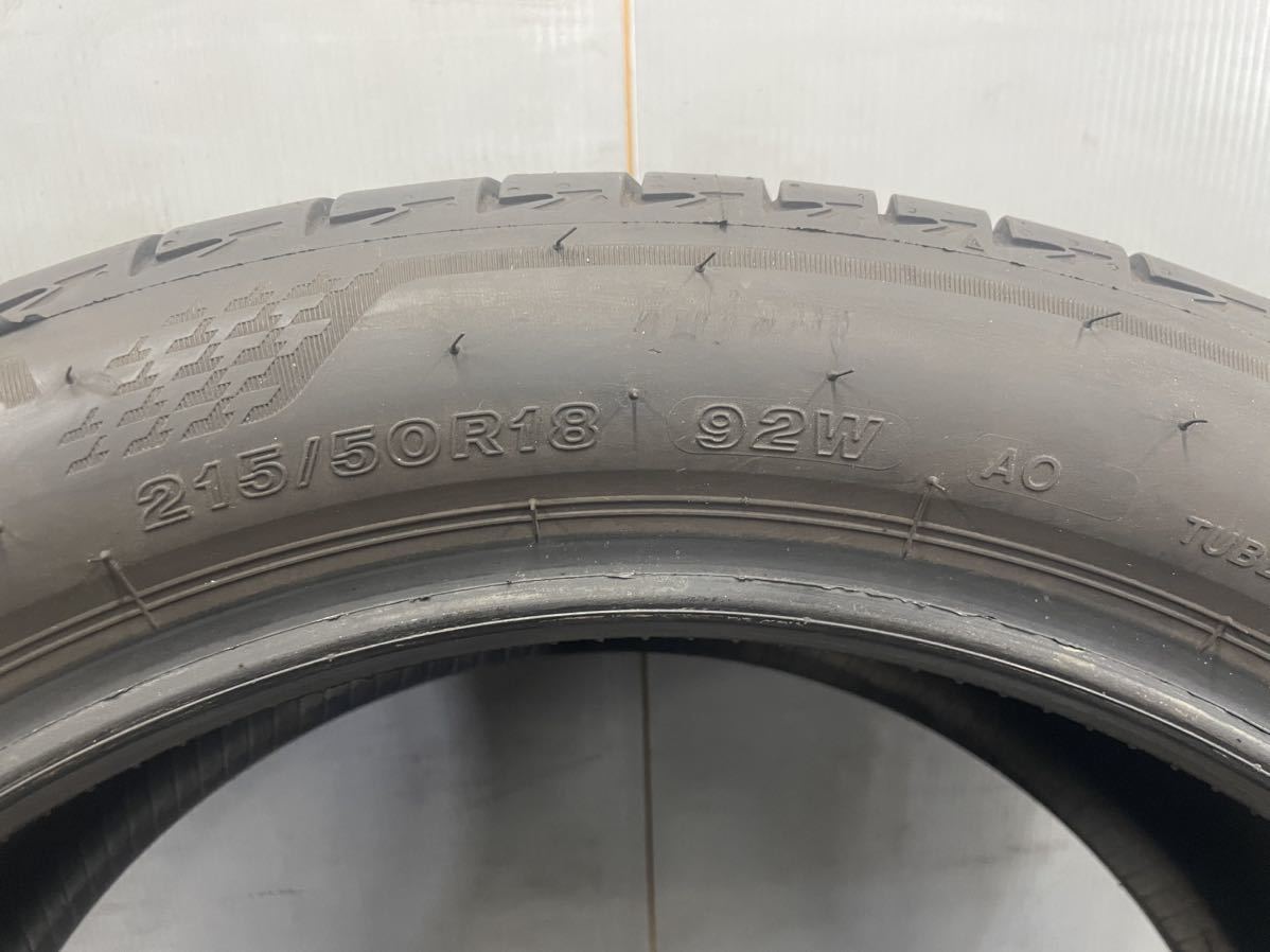 215/50R18(92W)AO[商品番号7260] ブリヂストン TURANZA T005 2023年製 1本 215/50/18_画像3