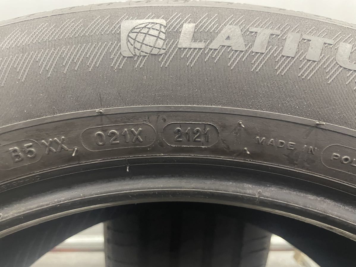 255/50R19(107W)MO[商品番号7264] ミシュラン LATITUDE Sport3 2020年製1本2021年製1本 2本セット 255/50/19_画像8