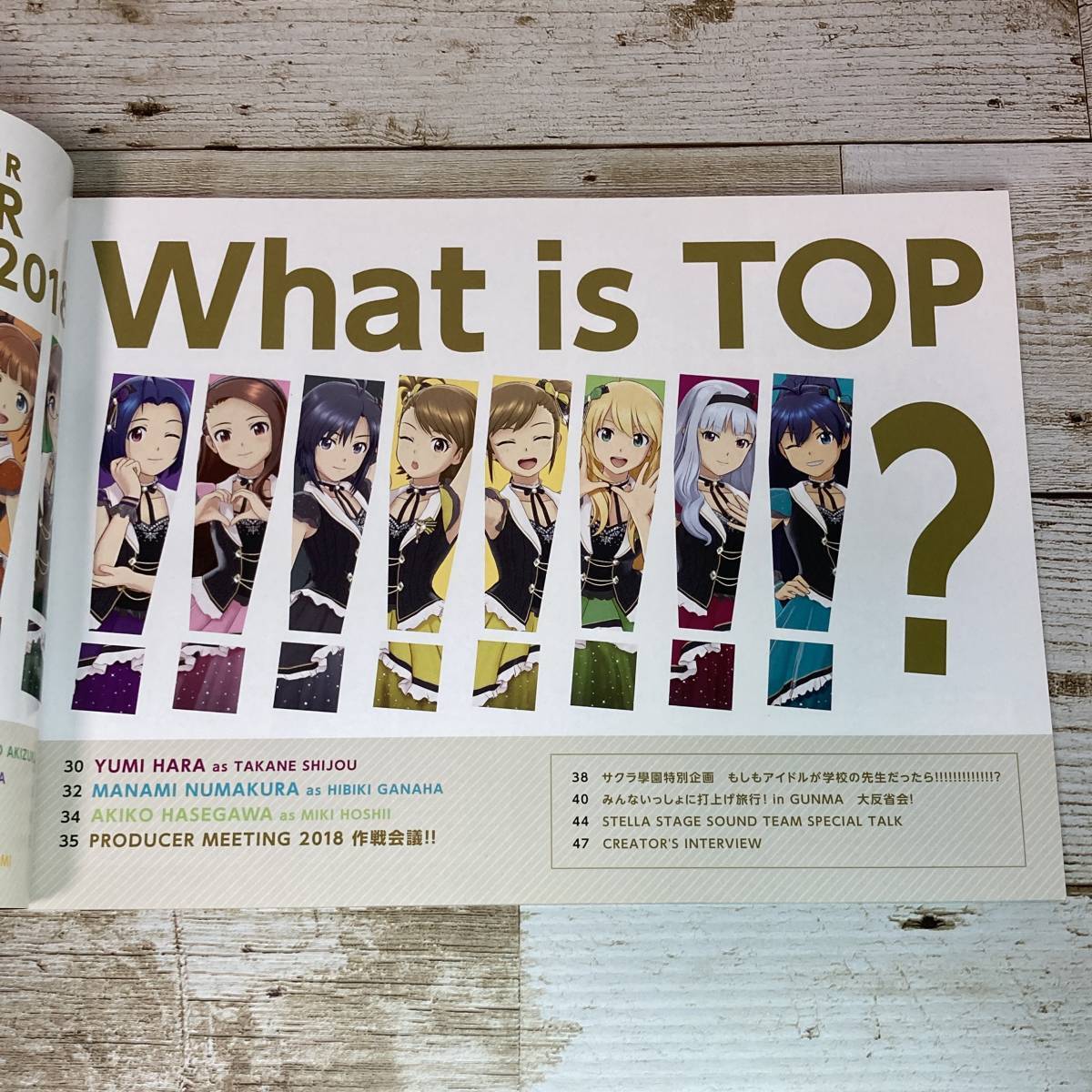 SA07-64 ■ THE IDOLM@STER PRODUCER MEETING 2018 What is TOP？ ■ アイドルマスター　アイマス_画像5