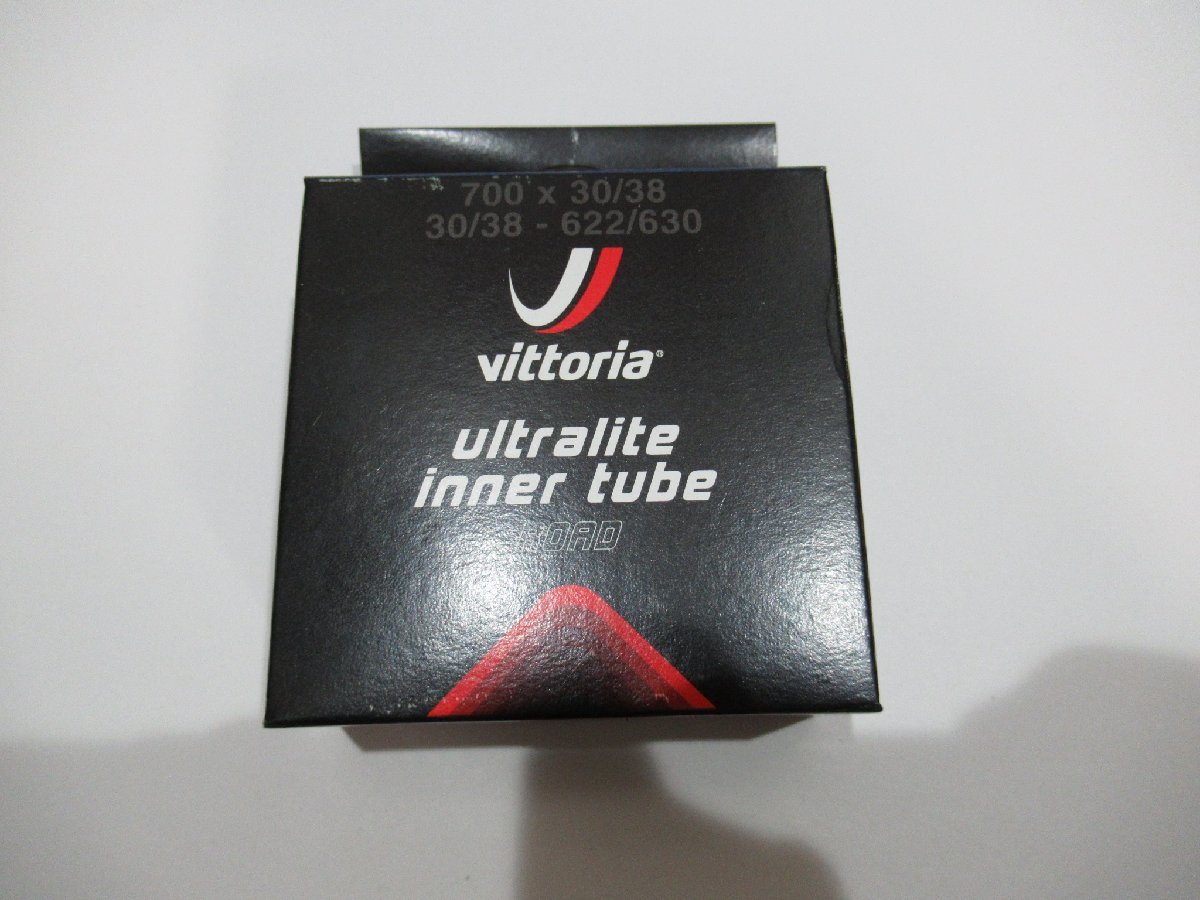 Vittoria Ultralite inner tube 700c仏式ブチルチューブ30-38c 36mm 2本セット 新品未使用の画像1