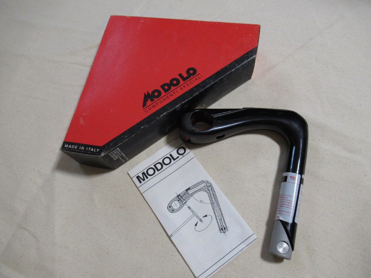 Modolo X-TENOSオープンステム 130mm Black モドロ ステム 新品未使用 長期在庫品 1990年代製造 イタリア製の画像1