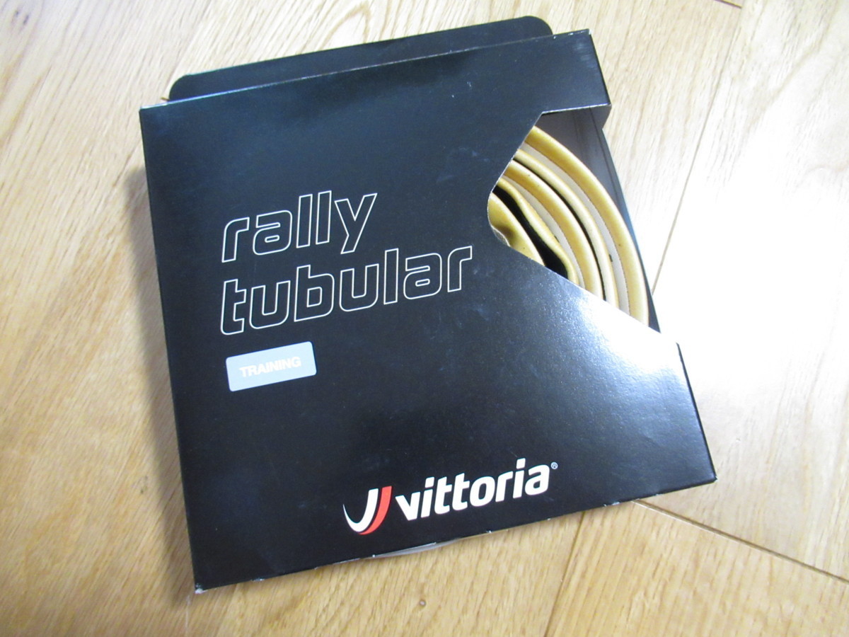 Vittoria 　Rally　Tubular　25-28（幅25mm）　　320g　　 skin*blk　　1本　 新品未使用_画像1