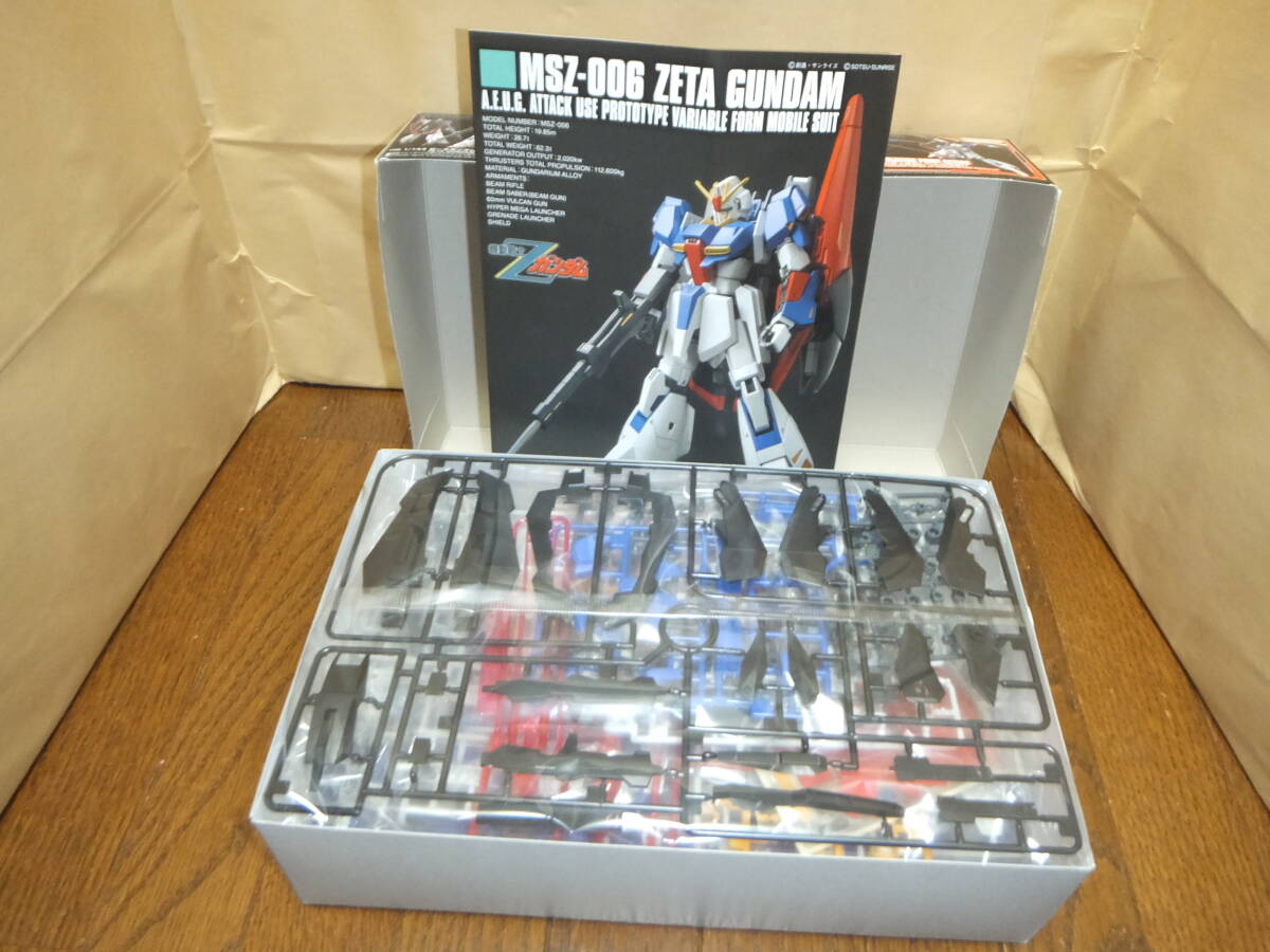 HG 1/144　ゼータガンダム　ZETA　GUNDAM　MSZ-006 ZETA GUNDAM_画像2