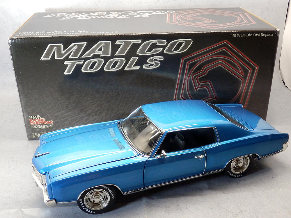 【限定1200個】アーテル MATCO TOOLS 1971 シボレー モンテカルロ 1/18 RC2(ERTL) CHEVROLET MONTE CARLO 絶版 レア