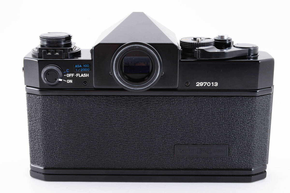 ★☆【希少】 Canon F-1 モントリオール 1976年 オリンピックモデル MF一眼レフ フイルムカメラ #3959☆★の画像6