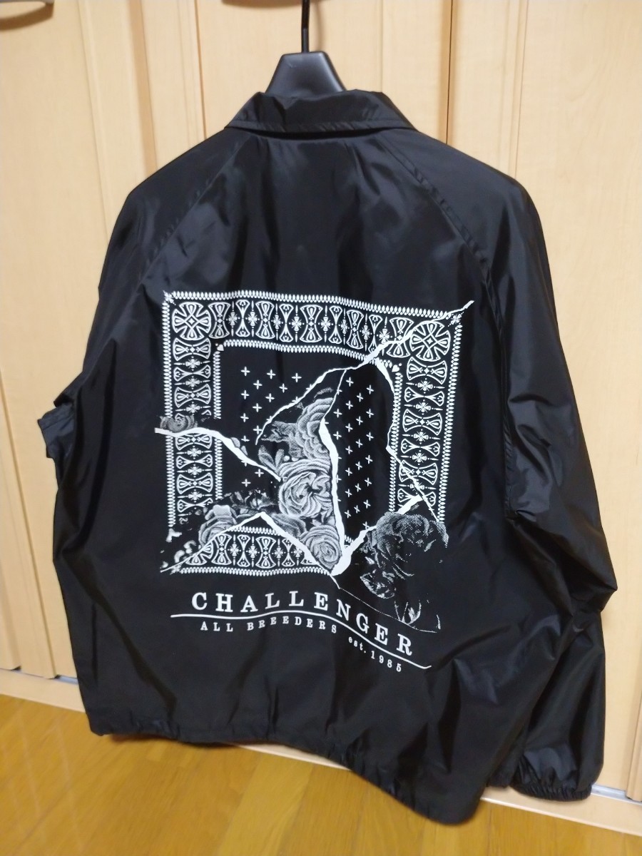 challenger チャレンジャー バンダナローズコーチジャケット L challenger チャレンジャー バンダナローズコーチジャケット L