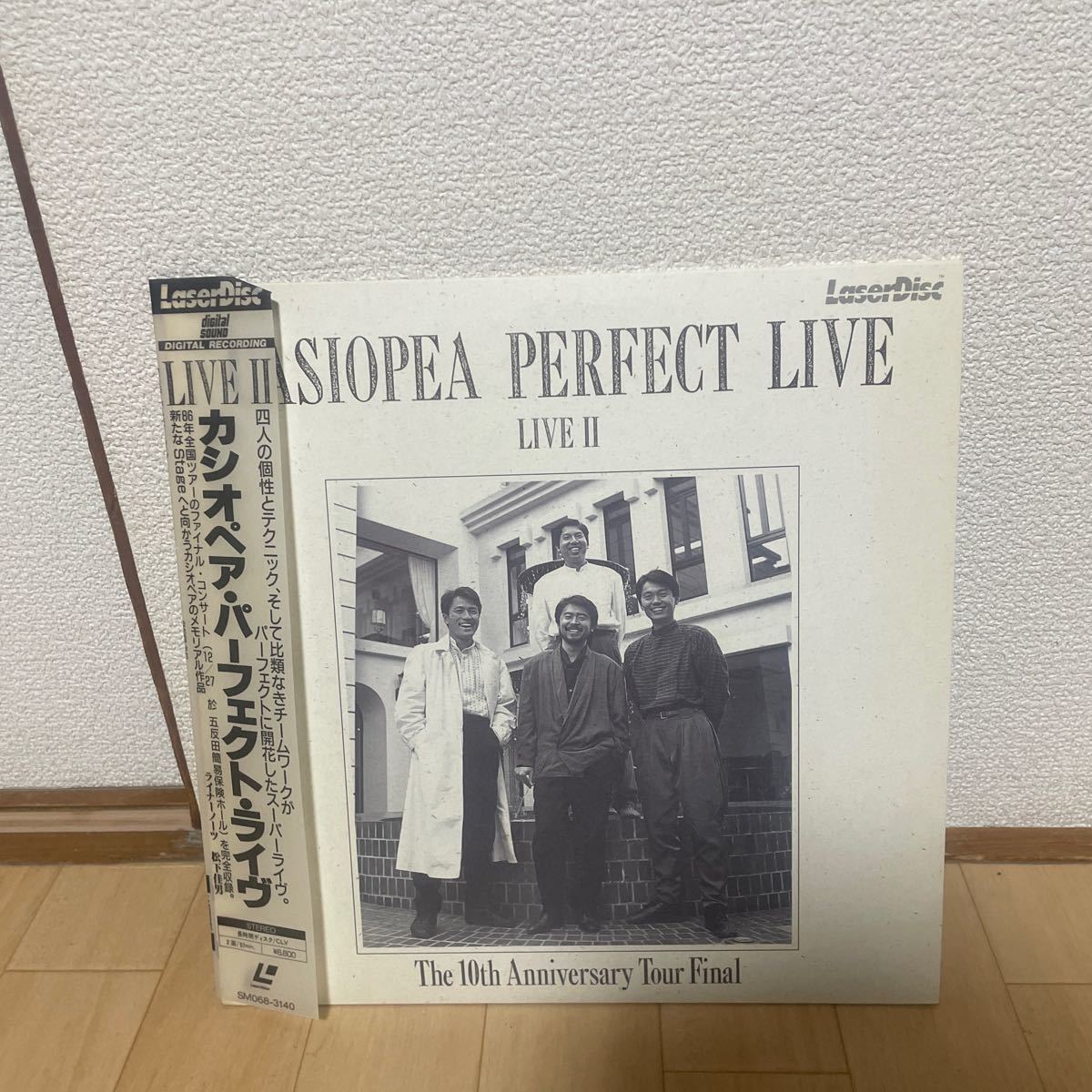 LD laser disk Casiopea Perfect live Ⅱ live