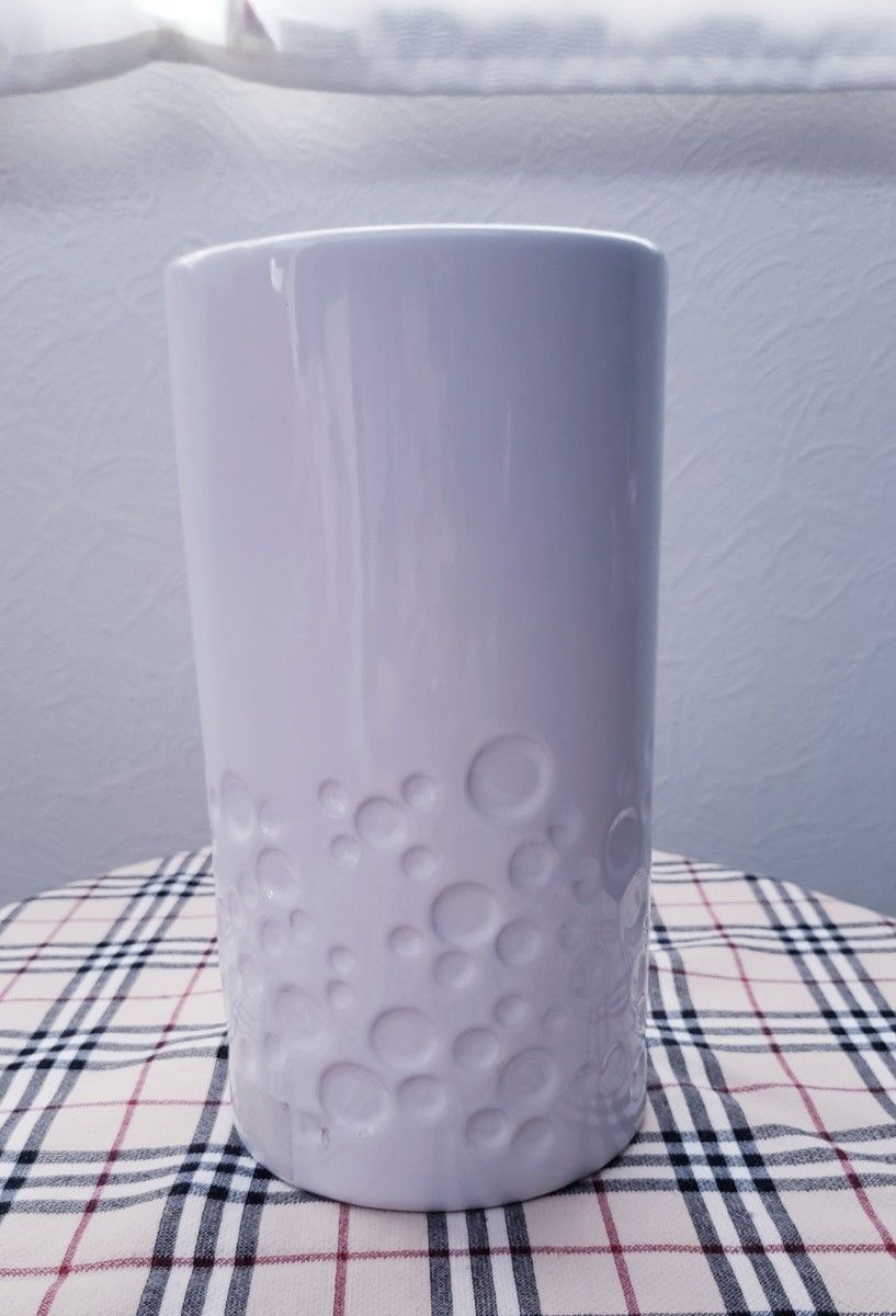 美品 可愛いホワイトの鉢カバー 植木鉢 フラワーベース 陶器製 おしゃれ花器 フラワーポット