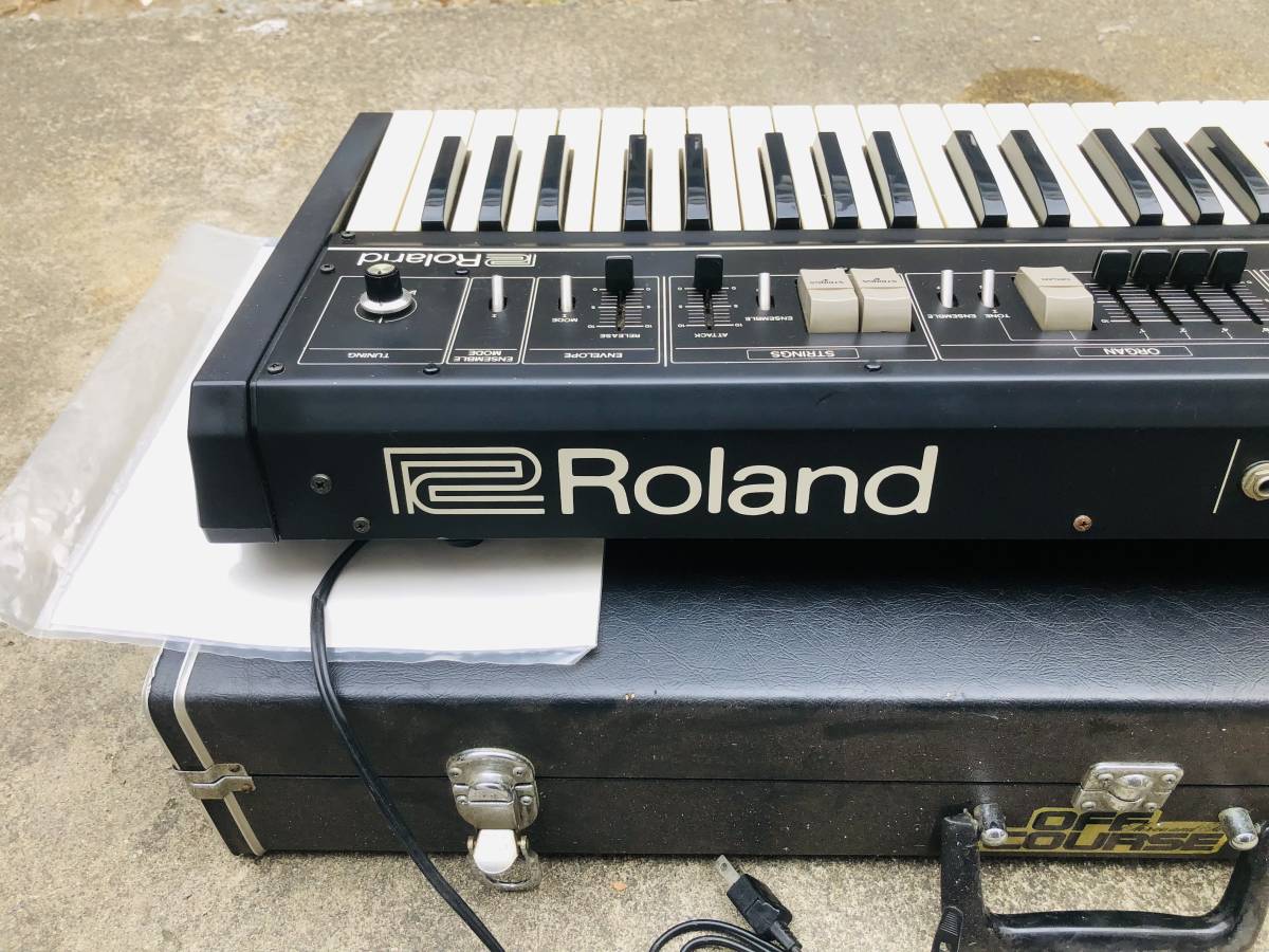 【格安】Roland RS-09 ローランド　オルガン　ストリングス　Vintage アナログシンセサイザー　メロトロン　プログレ　昭和歌謡_画像5