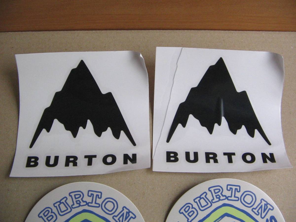 BURTONバートン・スノーボード　ステッカー　4枚セット_画像3