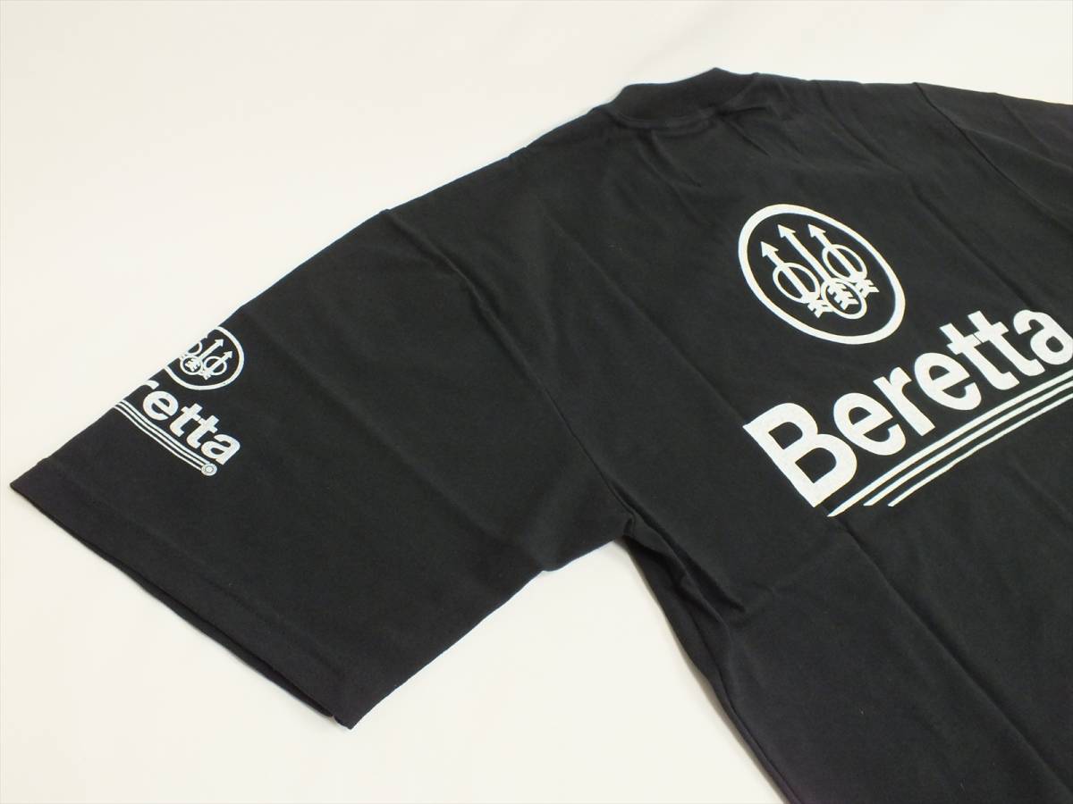 ■新品未使用■Beretta ベレッタ 旧ロゴ Tシャツ■ブラック Mサイズ■Beretta SPORT■イタリア製 Made in ITALY■タグ付き 美品■_画像9