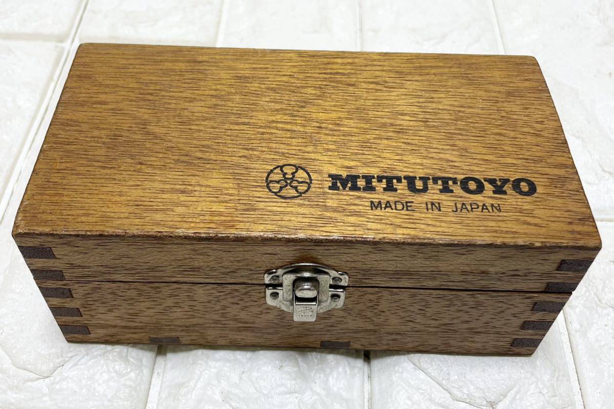 希少！ 未使用☆ 工具 Mitutoyo ミツトヨ 368-111 H6 45-50mm ホールテスト 木箱 付き お宝 コレクター 24_画像2