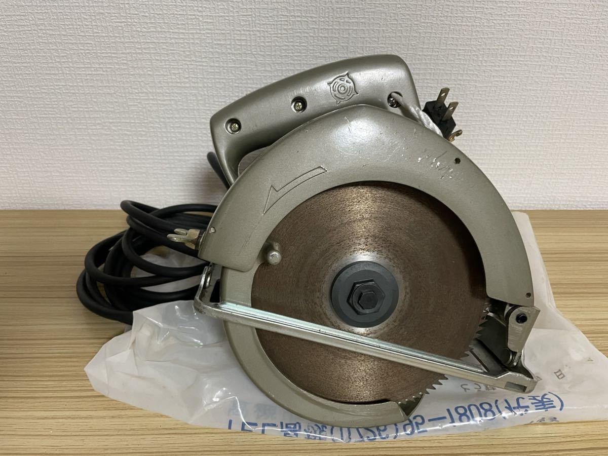 中古品 日立 HITACHI 電気丸のこ PS6-2 丸鋸 まるのこ 切断機 木工用 電動工具 大工道具 DIY 状態不明_画像1