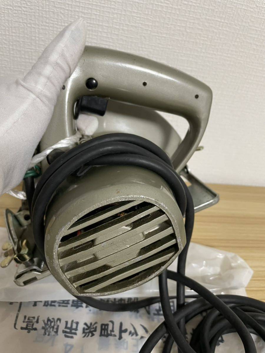 中古品 日立 HITACHI 電気丸のこ PS6-2 丸鋸 まるのこ 切断機 木工用 電動工具 大工道具 DIY 状態不明_画像4