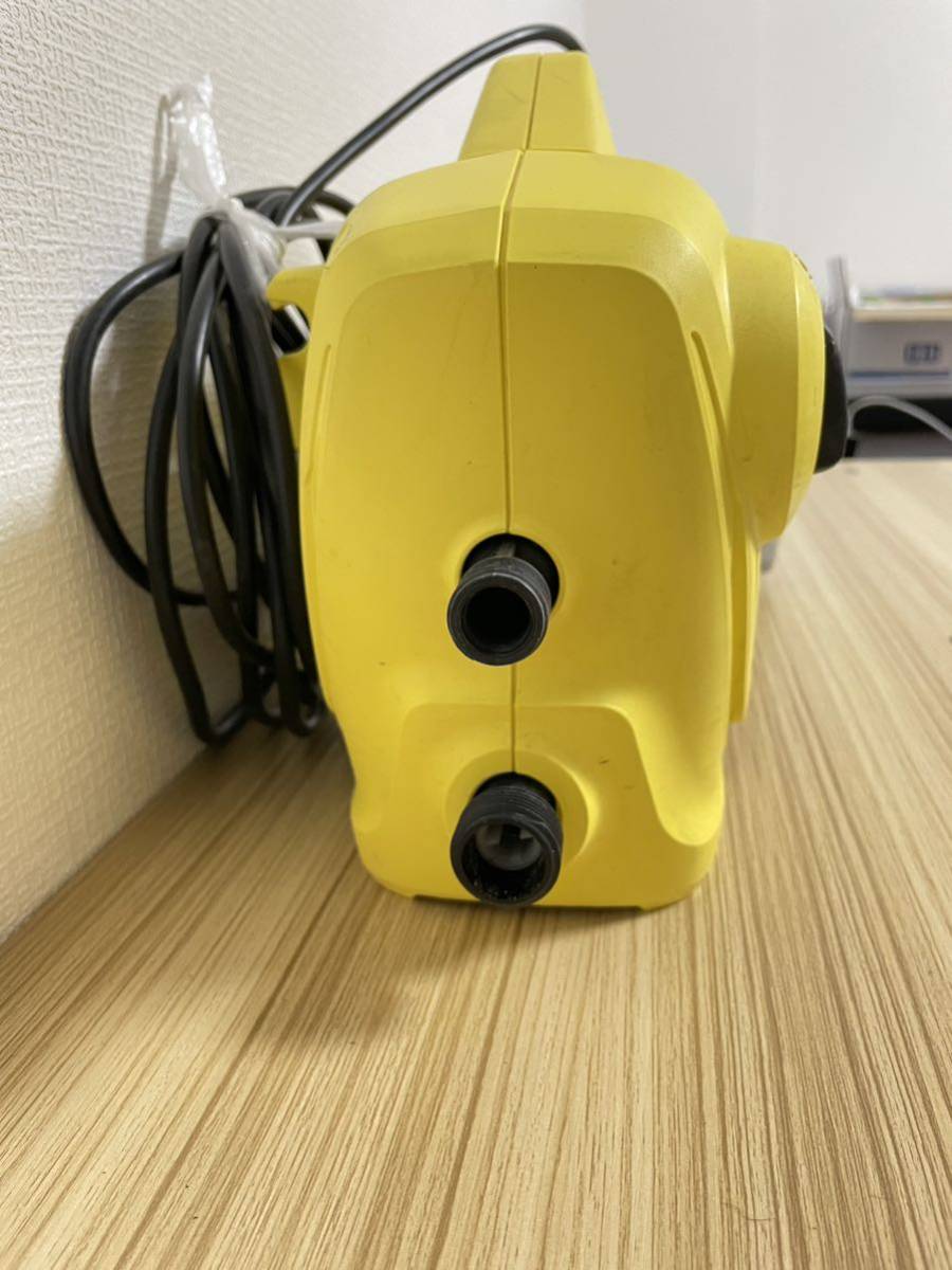 中古品 KARCHER ケルヒャー家庭用高圧洗浄機 K2 CLASSIC PLUS クラシックプラス 箱付き 通電確認済み_画像3