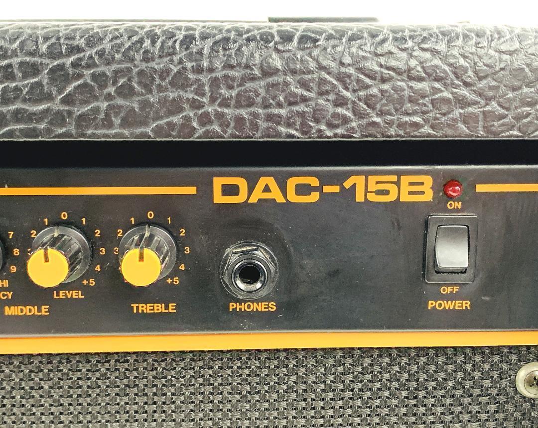 Roland DAC-15B ローランド 重低音 ベース アンプ 【音出し出力動作確認済み】_画像3