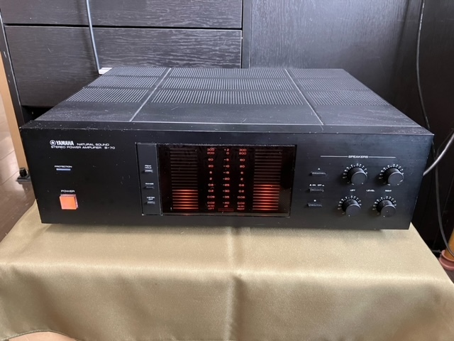 YAMAHA 　ヤマハ　B-70パワーアンプ　動作品　中古