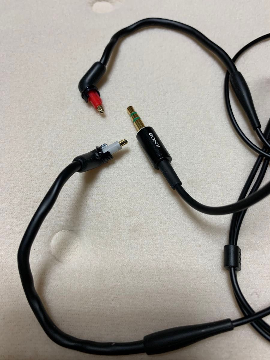 SONY MDR-EX1000 純正ショートケーブル RK-EX1000SP 完動品 SONY MDR-EX1000 純正ショートケーブル RK-EX1000SP 完動品