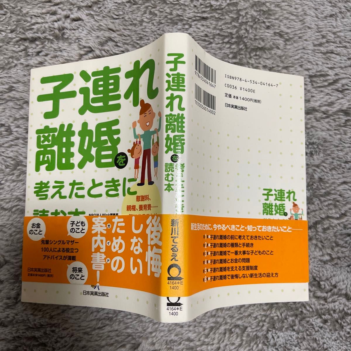 子連れ離婚を考えたときに読む本　慰謝料、親権、養育費…気になることがすべてわかる 新川てるえ／著