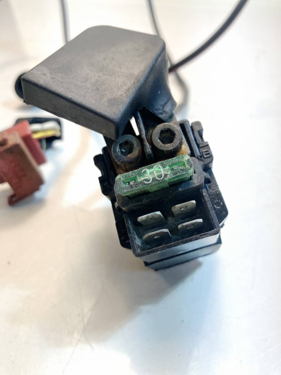 ZRX400 ZR400E 純正 スターターリレー セルスターターリレー ZRX400 ZR400E 純正 スターターリレー セルスターターリレー