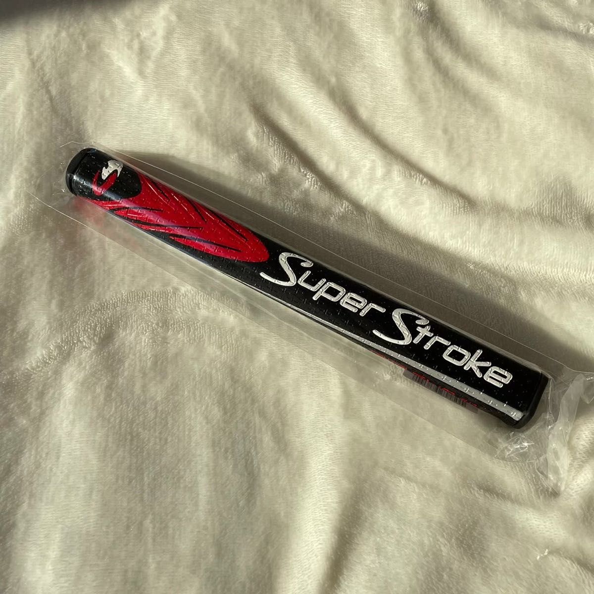 スーパーストローク SLIM 2.0 ゴルフパター グリップ 高品質 赤黒色 ゴルフクラブ