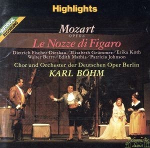 モーツァルト：歌劇「フィガロの結婚」／Ｋ．ベーム／ベルリン・ドイツ・オペラ管弦楽団_画像1