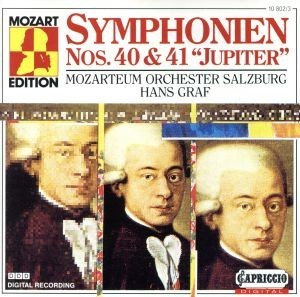 モーツァルト交響曲第４０番、第４１番「ジュピター」／ザルツブルク・モーツァルテウム管弦楽団,ハンス・グラーフ（指揮）_画像1