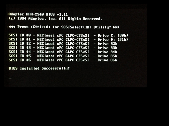 PC-98シリーズ用 SCSI HDDの替わりにCFカードを接続する変換機「変換番長PRO V.3.2.2.6 外付け」+設定済CF4GB【サークルさん頒布終】_画像8