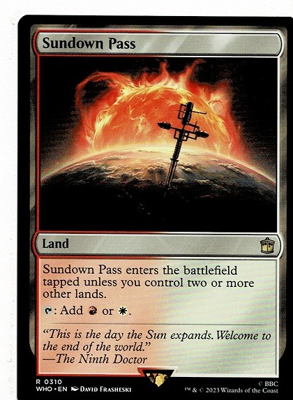 MTG/ドクター・フー/日没の道/Sundown Pass(英)_画像1