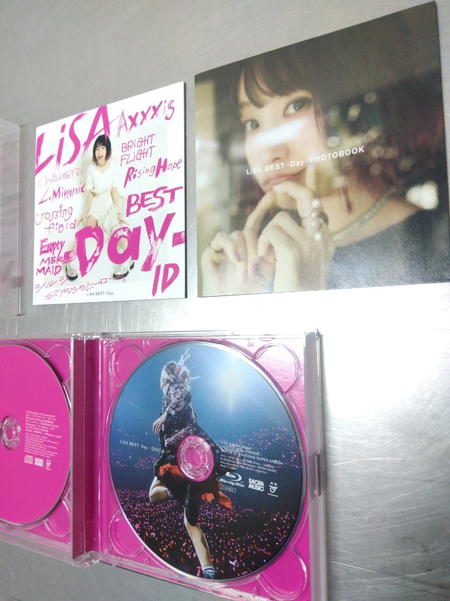 LISA リサ BEST Day CD blu-ray ブルーレイ 国内正規品 美品_画像3