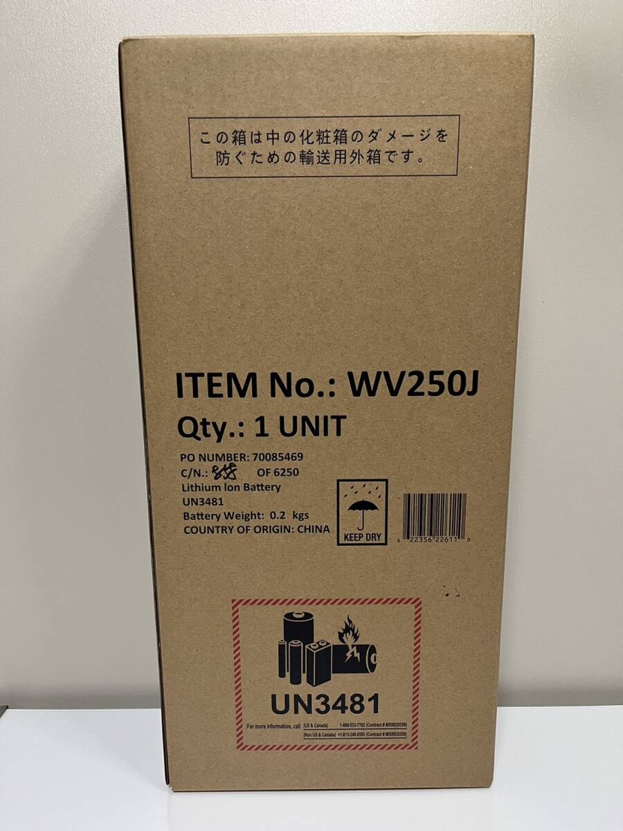 【新品未開封品】 Shark シャーク WV250J ハンディクリーナー 掃除機 充電式 ブラックの画像2