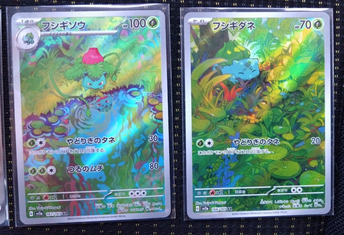 ポケモンカード フシギバナex SR フシギソウAR フシギダネAR 3枚 ポケモンカード フシギバナex SR フシギソウAR フシギダネAR 3枚