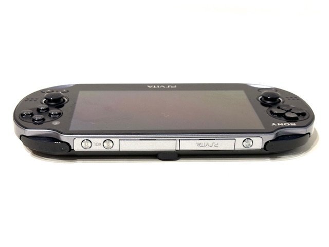 SONY ソニー PlayStation VITA プレイステーションビータ ヴィータ プレステ PCH1100 HJ4144678 3G＋Wi-Fiモデル ブラック HMY_画像6