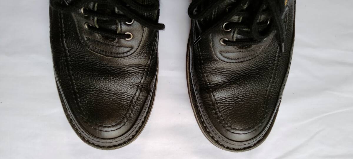  большой . производства обувь OTSUKA Hush Puppies Gore-Tex натуральная кожа боковой застежка-молния средний ботинки 27.0cm