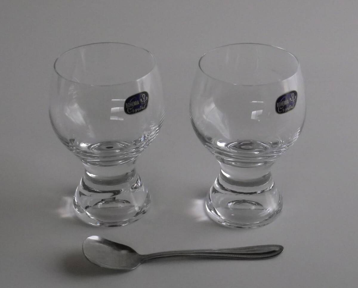 ボヘミアングラス ジーナ ガラス ワイングラス２個セットの画像3