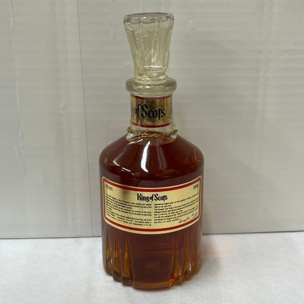 O401-O43-242 KING OF SCOTS キングオブスコッツ RARE EXTRA OLD SCOTCH WHISKY スコッチウイスキー 750ml 43％ 未開栓 箱付き ③_画像4