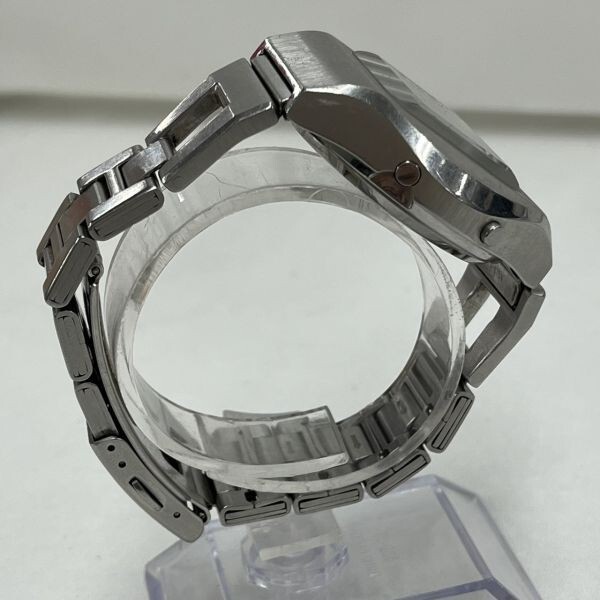 K-Q006-K39-1785◎CASIO カシオ メンズ腕時計 TRN-110 LiquioCrystal デジタル クォーツ シルバー ⑤_画像3