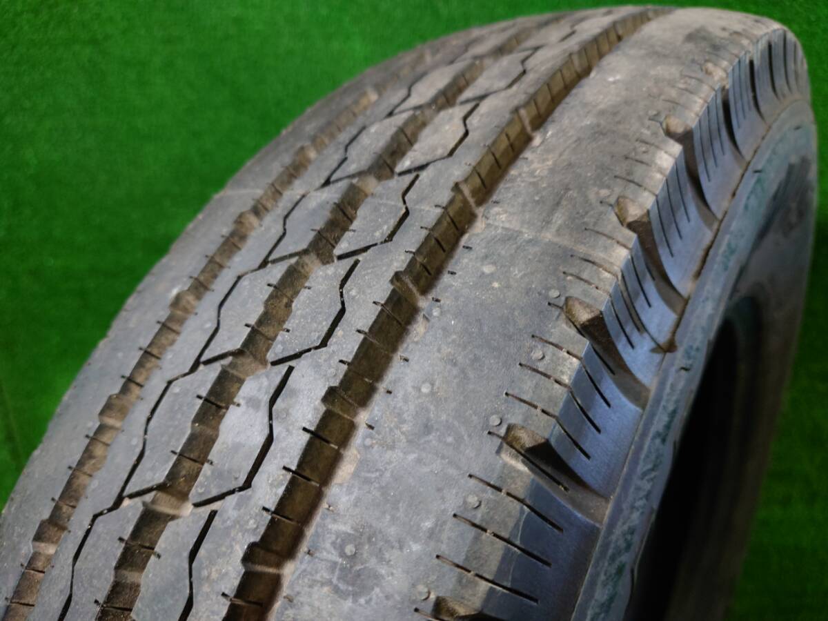 ブリヂストン DURAVIS R205 205/80R17.5 120/118L LT 6本セット トラックタイヤ 中古 売切!!_画像5