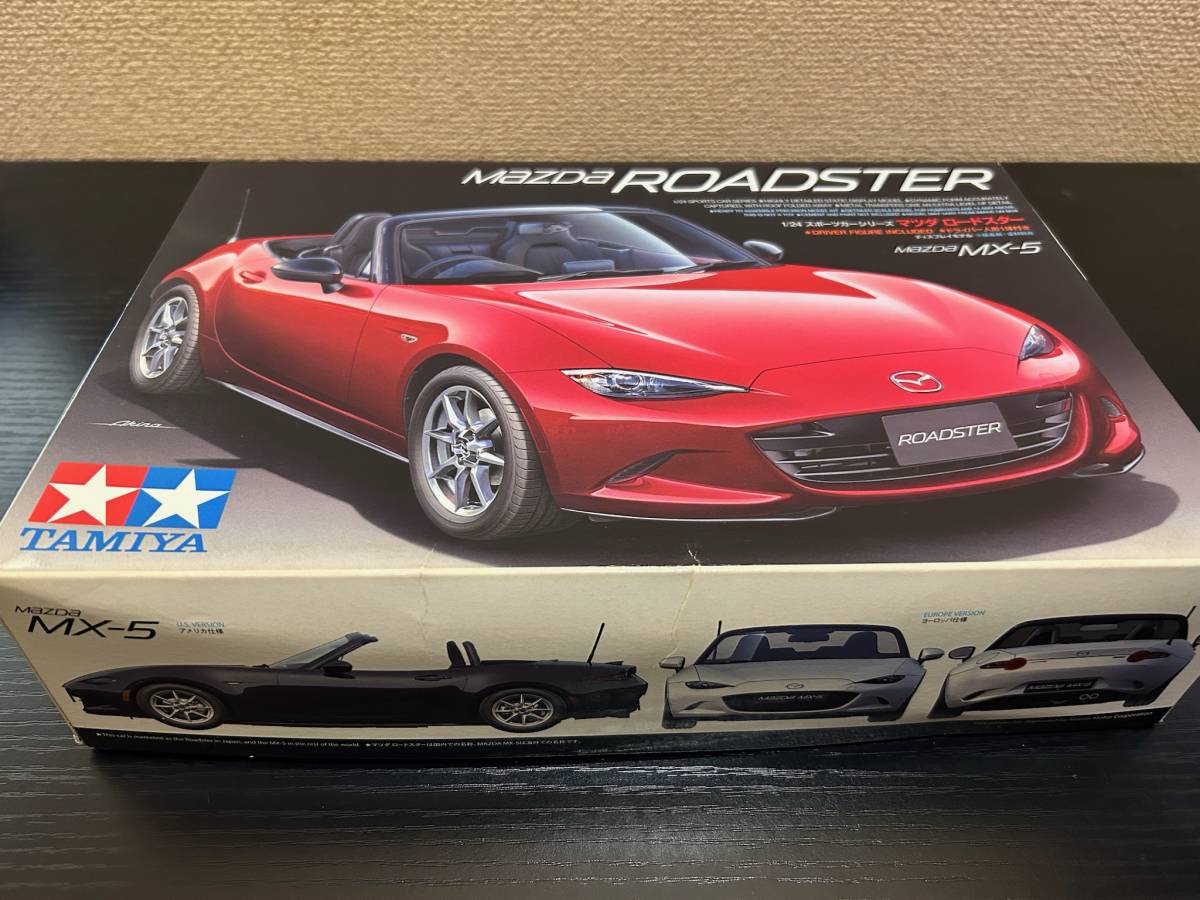 タミヤ　No：24342　1/24　マツダ　ロードスター MX-5　＋　SMC　A124 スパイダーコンバージョンキット【絶版品】