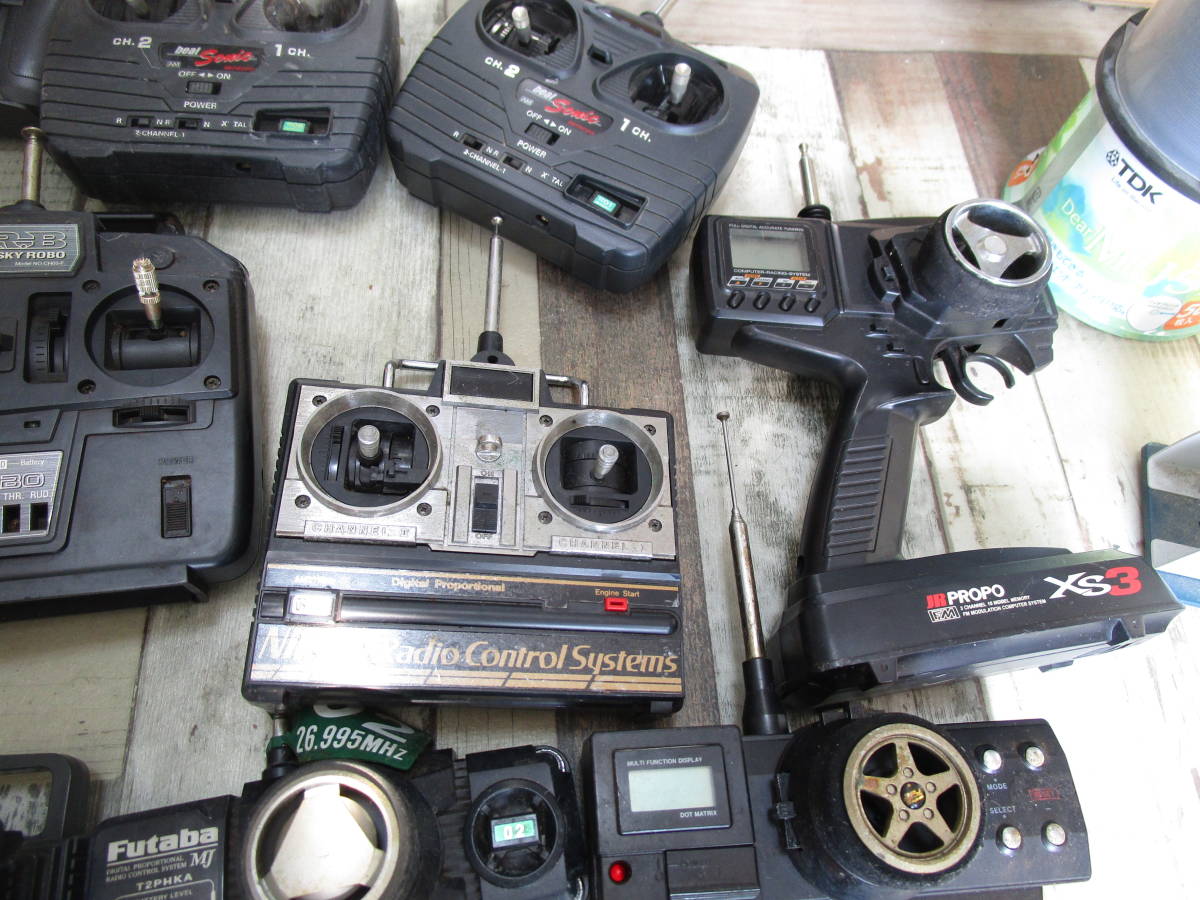  radio-controller Propo together large amount set airplane? helicopter? present condition box .. packing ( box HDEXX