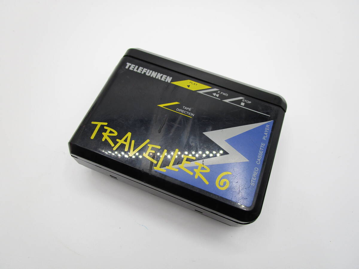 即決　TELEFUNKEN 　カセット　テープ プレーヤー TRAVELLER6　テレフンケン　送料600円(GGHCV_画像1