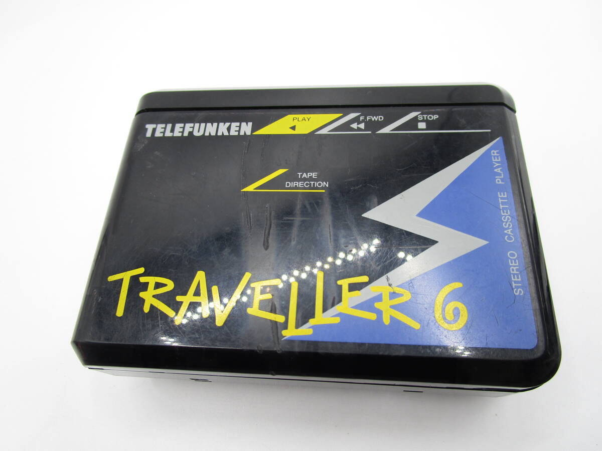 即決　TELEFUNKEN 　カセット　テープ プレーヤー TRAVELLER6　テレフンケン　送料600円(GGHCV_画像2