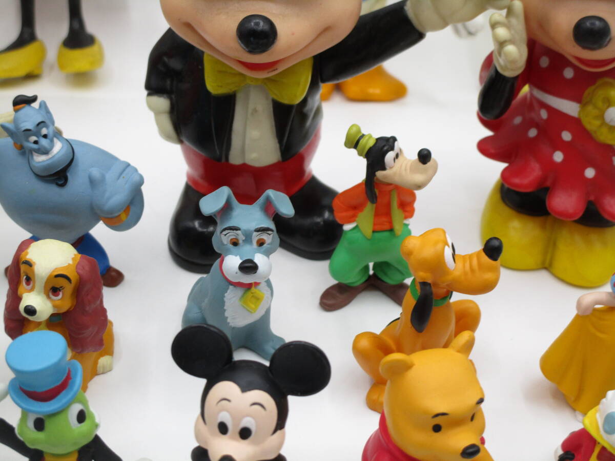 ディズニー フィギュア ソフビ等 まとめて大量セットミッキーマウス　ピーターパン　ピノキオ　現状袋詰め（針金人形べたつきあり（DDMNY　_画像3