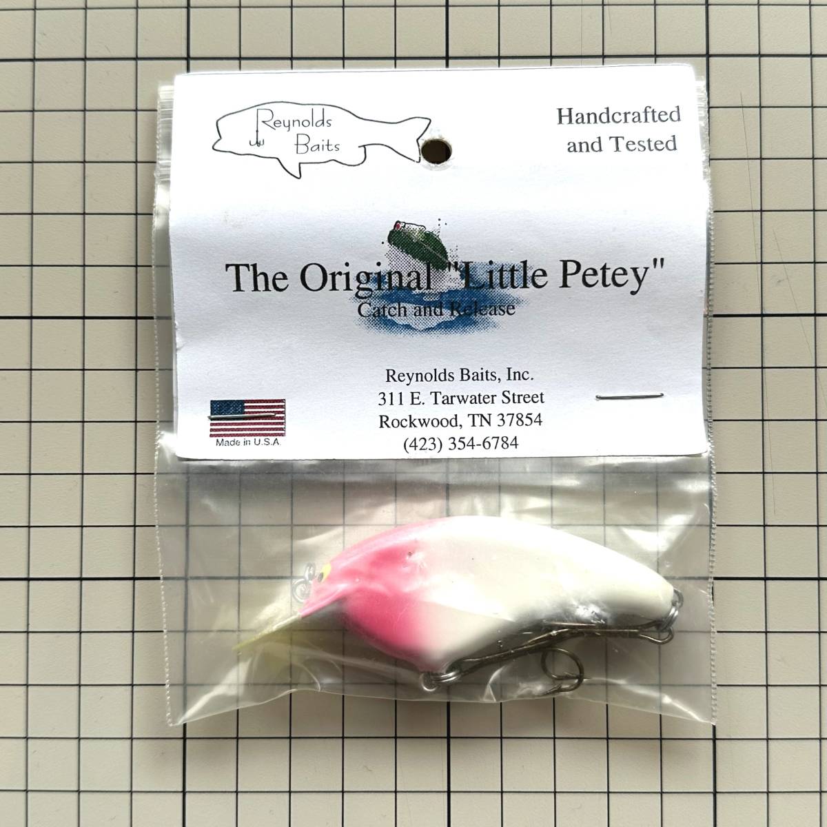 The Original Little petey Ron.E.Bee ロンイービー WEC BIG-O MPB LURES モンキーブレインベイツ ハンドメイドクランク HANDMADE