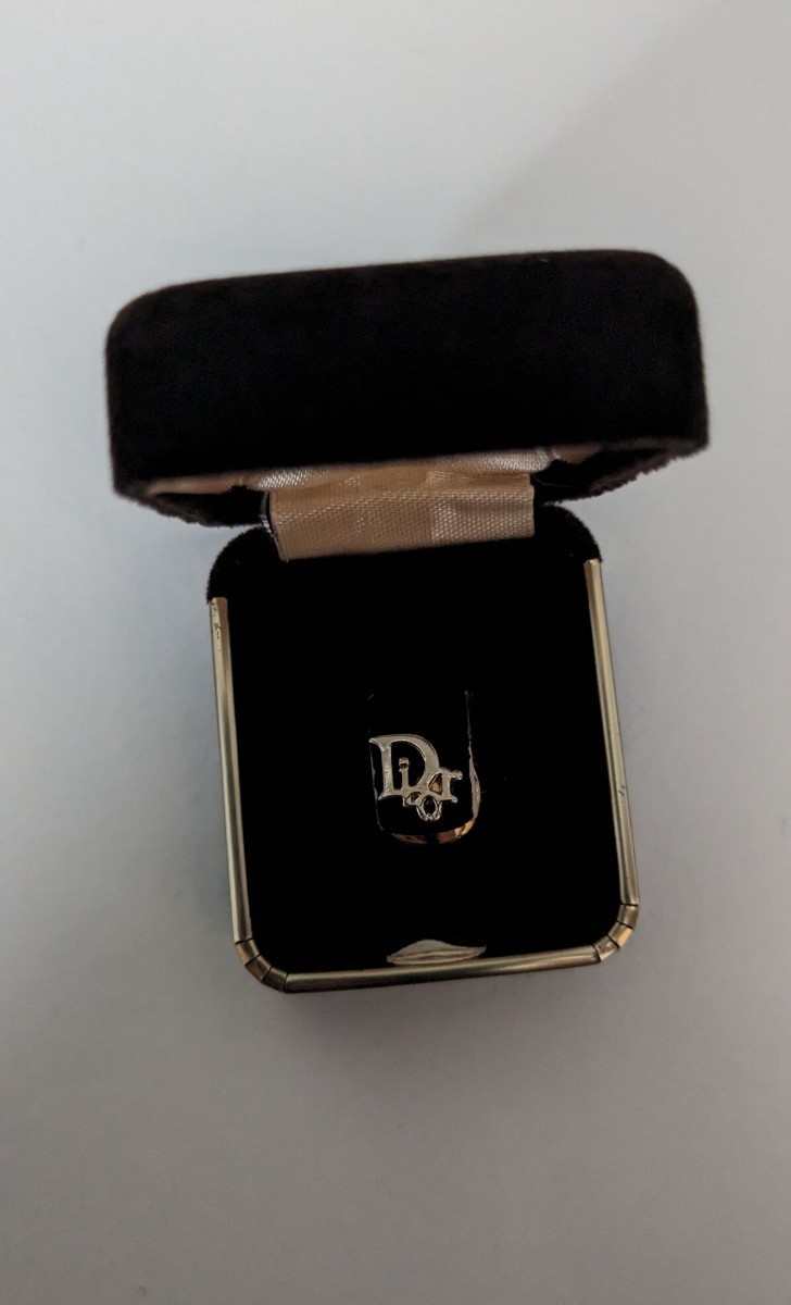 【 未使用品 】 Christian Dior クリスチャン ディオール ピアス アクセサリー ゴールド